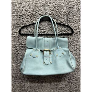 Mulberry Georgie Soft Grain Leather Aqua‎ Blue Purse